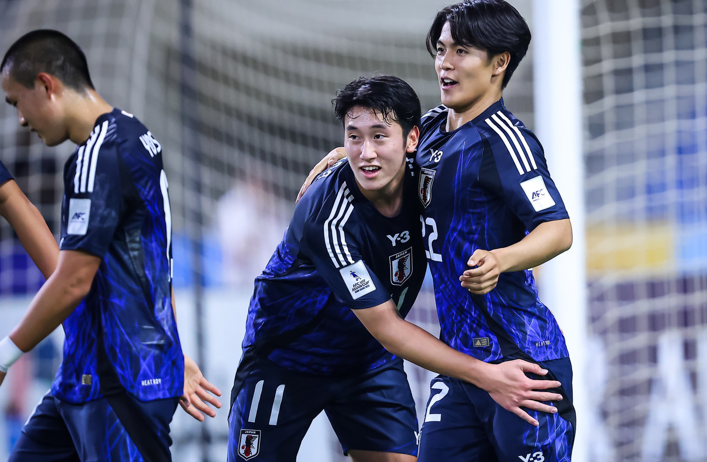 U17 Nhật Bản thắng UAE 4-1 ở trận ra quân. Ảnh: AFC.