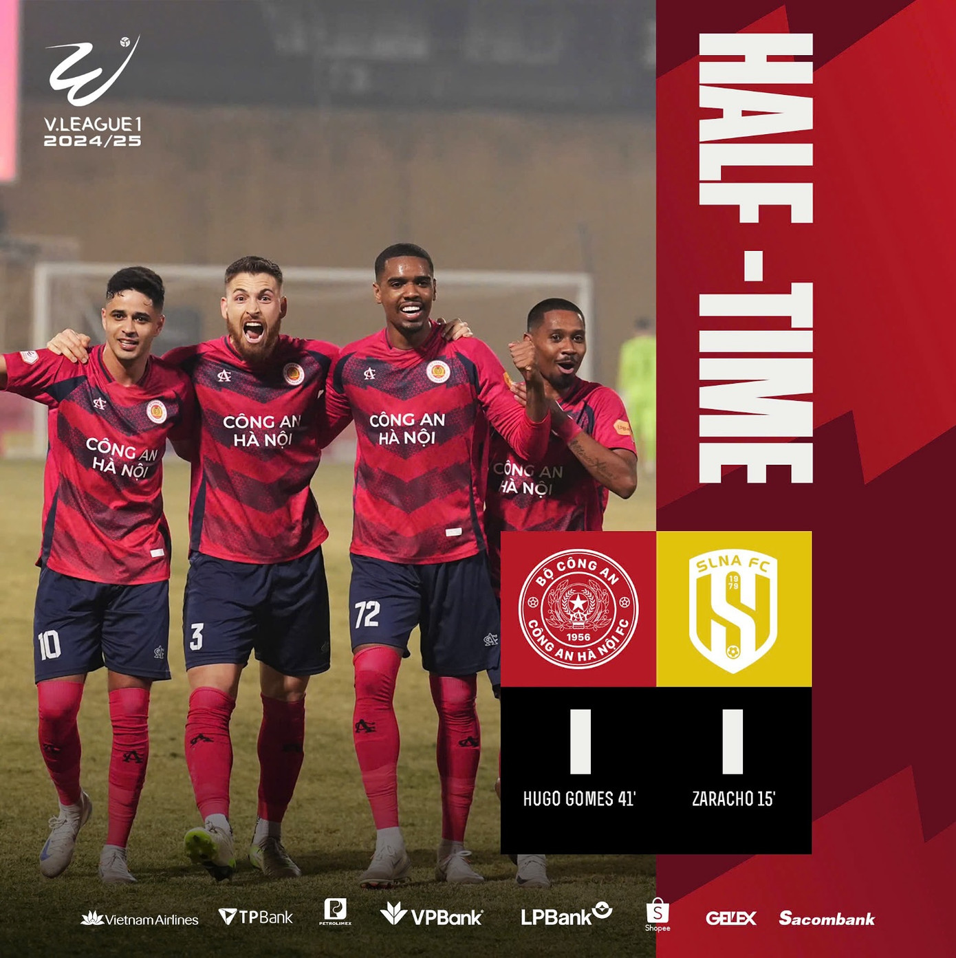 CAHN bất lực trước 10 cầu thủ SLNA ảnh 11 CAHN bất lực trước 10 cầu thủ SLNA ảnh 11