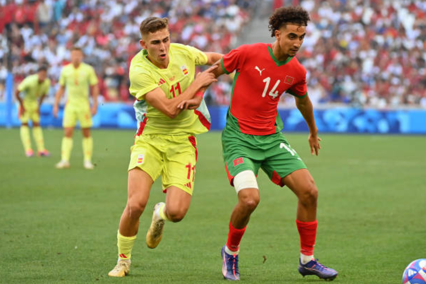 U23 Tây Ban Nha ngược dòng thắng U23 Morocco 2-1, ghi tên vào chung kết ảnh 10 U23 Tây Ban Nha ngược dòng thắng U23 Morocco 2-1, ghi tên vào chung kết ảnh 10