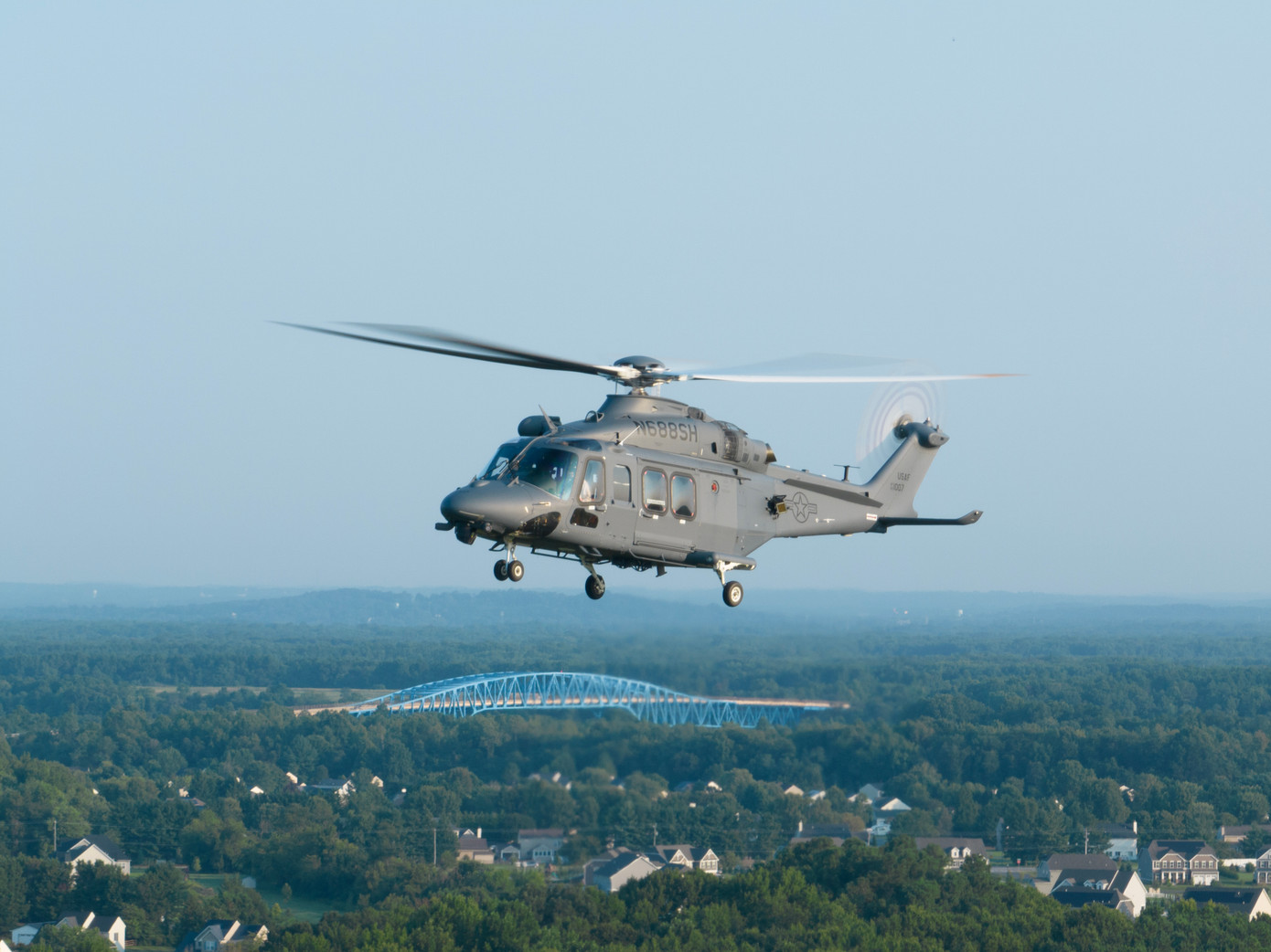 Mẫu trực thăng Grey Wolf đa nhiệm của Boeing. Ảnh: Boeing.