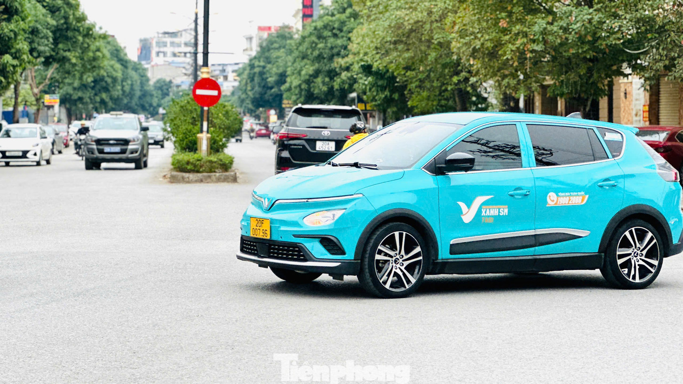 Đến năm 2030, 50% phương tiện đô thị và toàn bộ xe buýt hay taxi tại Việt Nam sẽ chạy bằng điện. Ảnh: Lộc Liên.