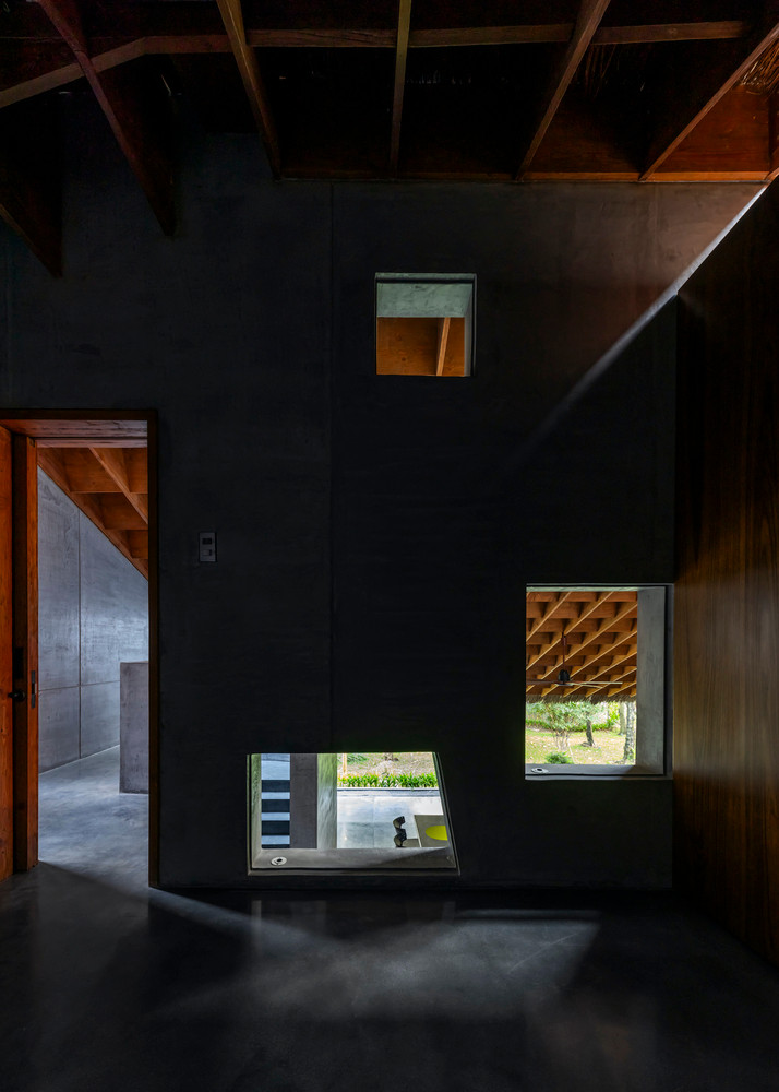 Không gian nhà tắm mang đúng phong cách hòa trộn với thiên nhiên.