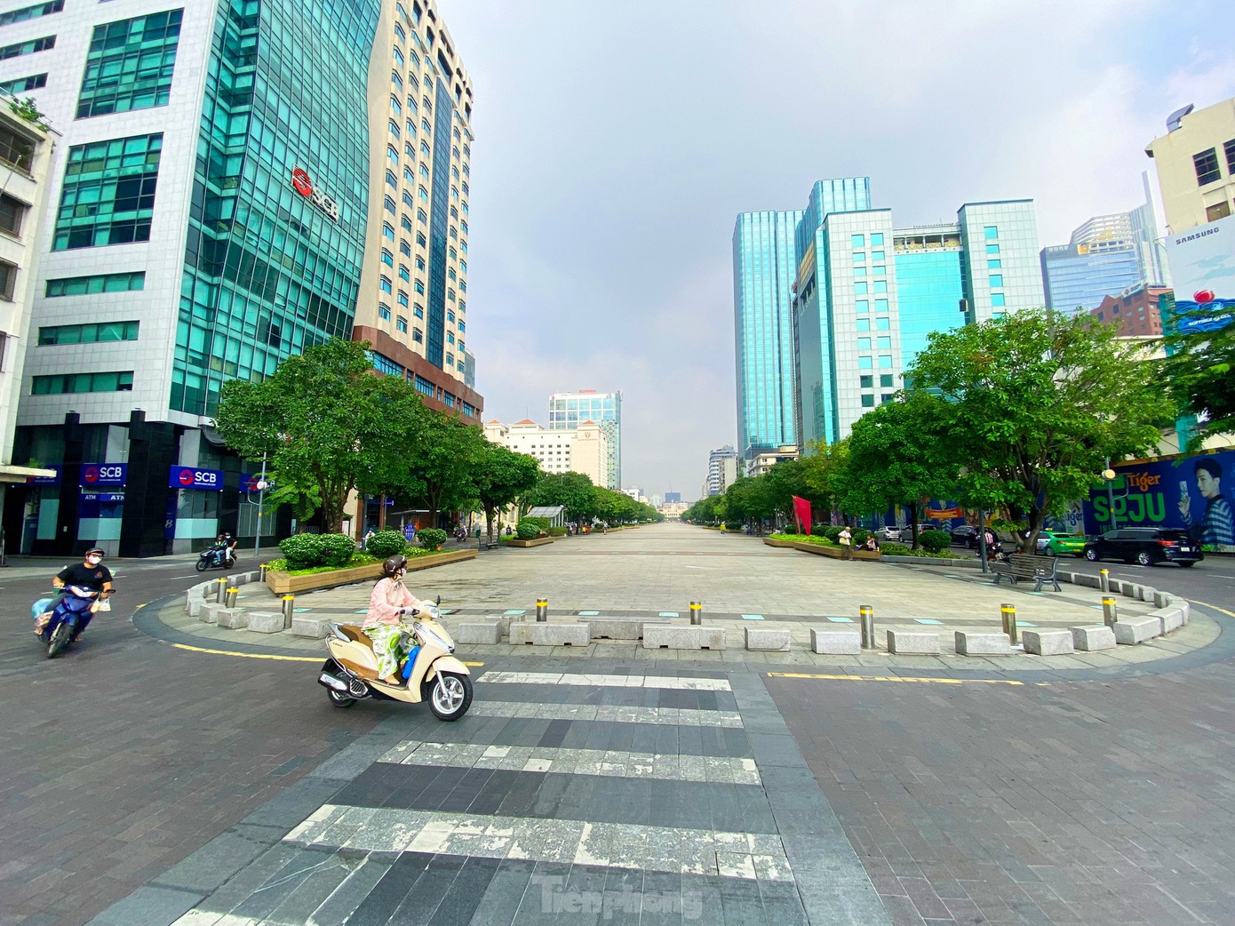 Đường Nguyễn Huệ (quận 1). Ảnh: Hữu Huy