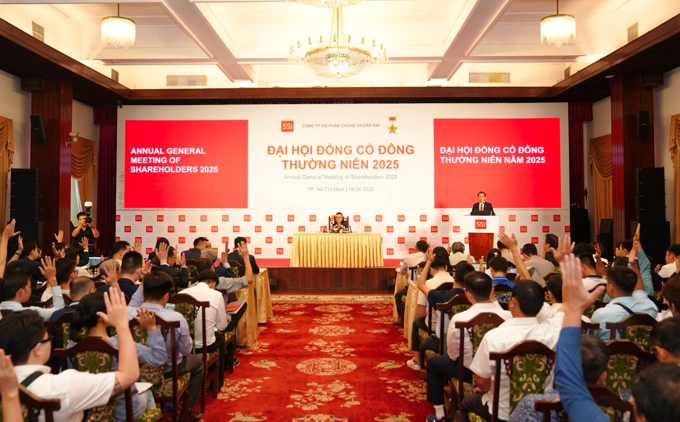 Đại hội Đồng cổ đông thường niên SSI tổ chức chiều 18/4.