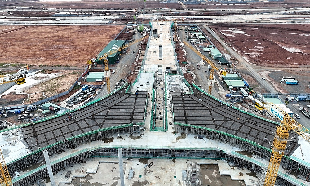 Chính phủ đặt mục tiêu hoàn thành sân bay Long Thành trong năm 2025. Ảnh: Hà Anh Chiến. Chính phủ đặt mục tiêu hoàn thành sân bay Long Thành trong năm 2025. Ảnh: Hà Anh Chiến.
