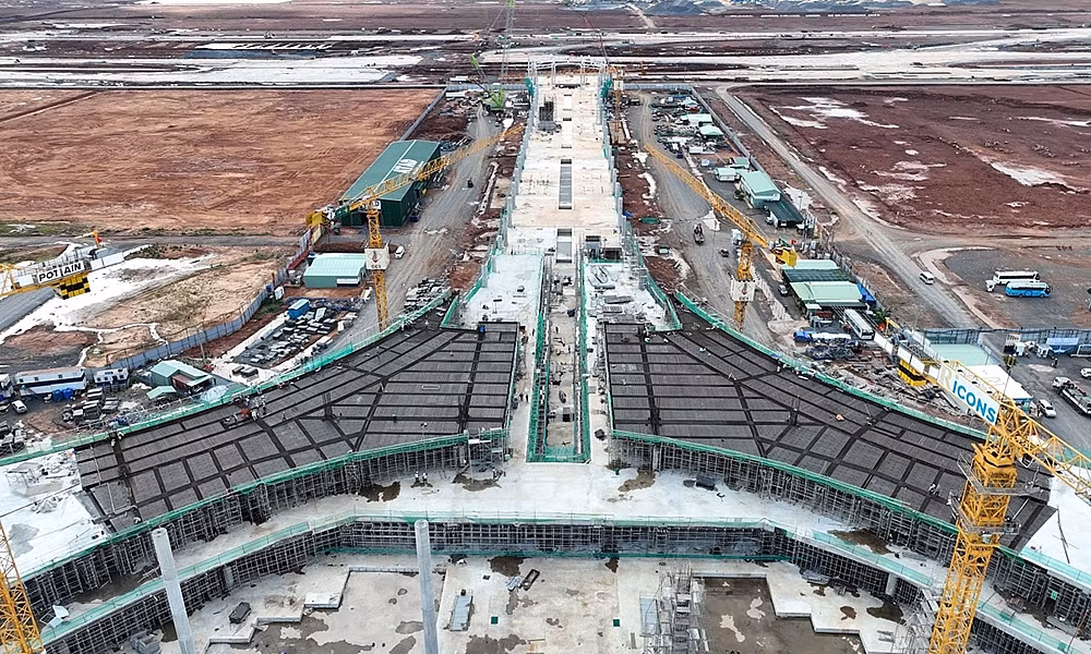 Chính phủ đặt mục tiêu hoàn thành sân bay Long Thành trong năm 2025. Ảnh: Hà Anh Chiến. Chính phủ đặt mục tiêu hoàn thành sân bay Long Thành trong năm 2025. Ảnh: Hà Anh Chiến.