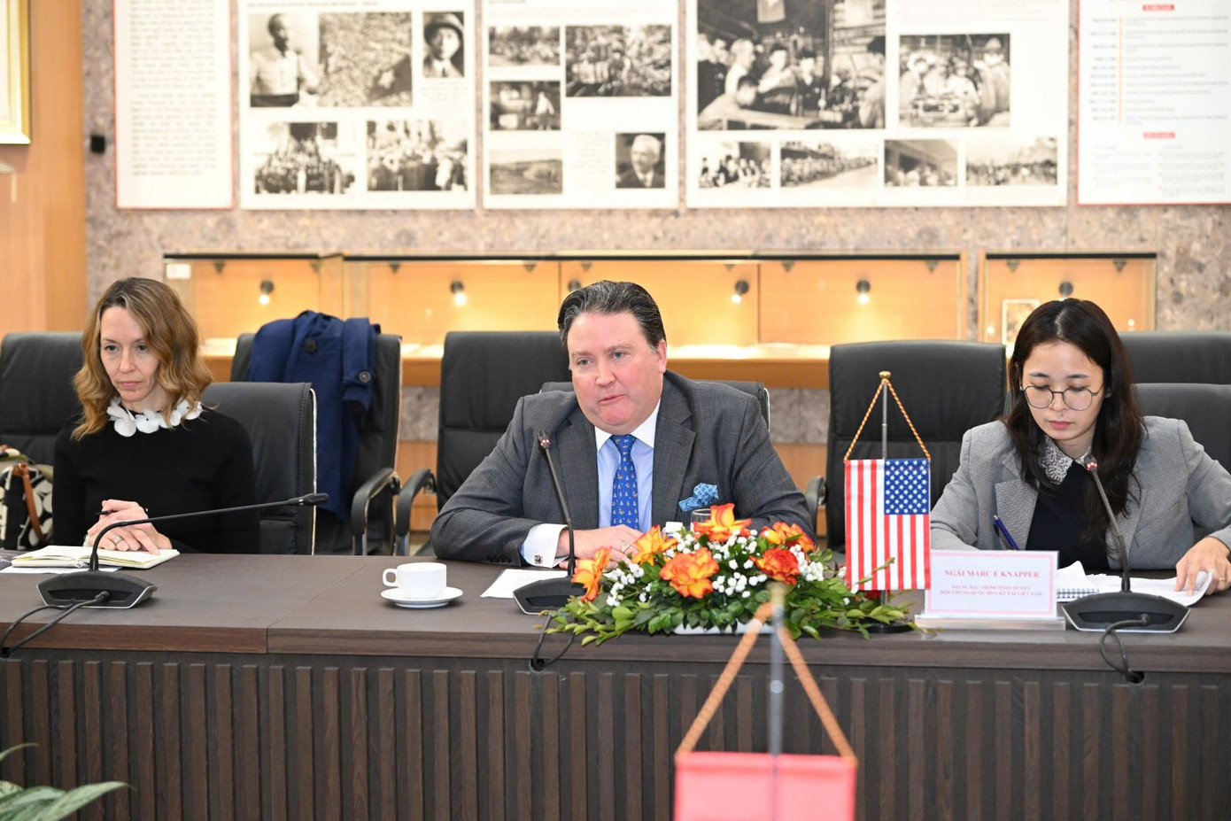 Đại sứ Marc E. Knapper khẳng định việc áp thuế trong thời gian qua của Mỹ không nhắm tới Việt Nam.