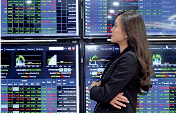 Thị trường đối diện áp lực rung lắc khi ở trên vùng 1.320 điểm. Thị trường đối diện áp lực rung lắc khi ở trên vùng 1.320 điểm.