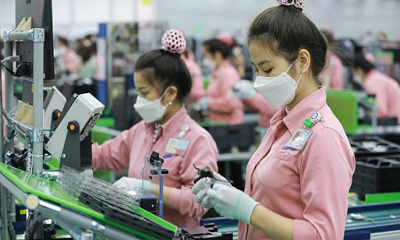 Xuất khẩu được kỳ vọng tiếp tục là động lực dẫn dắt tăng trưởng trong năm nay. Ảnh: Samsung. Xuất khẩu được kỳ vọng tiếp tục là động lực dẫn dắt tăng trưởng trong năm nay. Ảnh: Samsung.