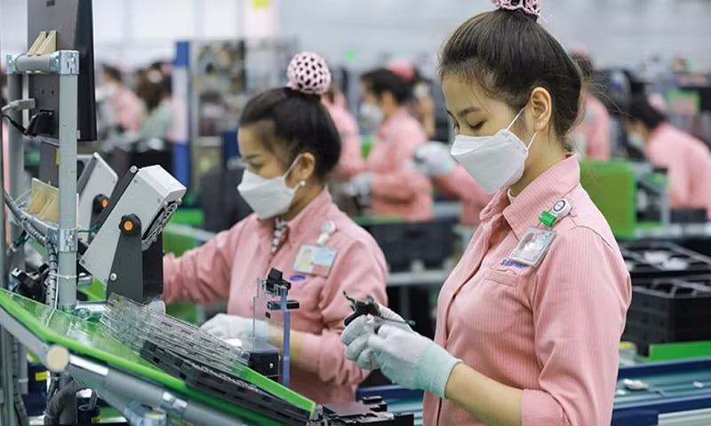 Xuất khẩu được kỳ vọng tiếp tục là động lực dẫn dắt tăng trưởng trong năm nay. Ảnh: Samsung. Xuất khẩu được kỳ vọng tiếp tục là động lực dẫn dắt tăng trưởng trong năm nay. Ảnh: Samsung.