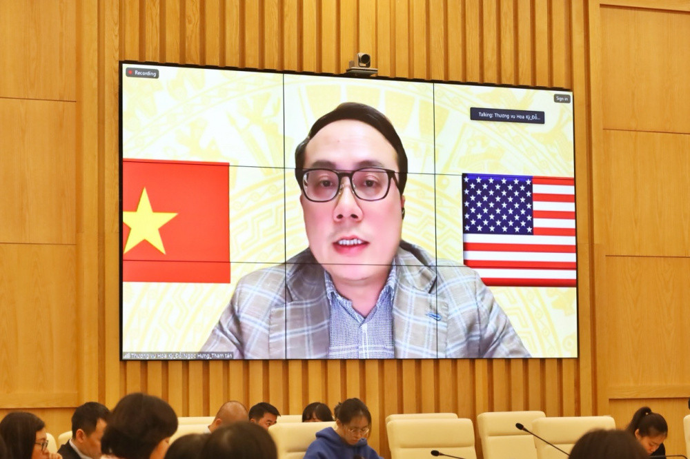 Ông Đỗ Ngọc Hưng - Tham tán Thương mại Việt Nam tại Mỹ.