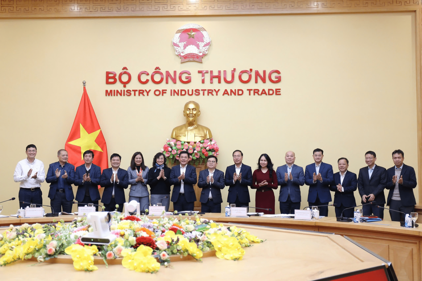 Bộ Công Thương phân công lại nhiệm vụ của các lãnh đạo bộ sau sắp xếp từ 1/3. Ảnh: BCT.