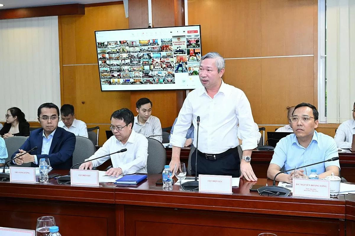 Ông Phạm Nguyên Hùng - Cục trưởng Cục Điện lực - thông tin về nội dung Điều chỉnh Quy hoạch điện VIII.