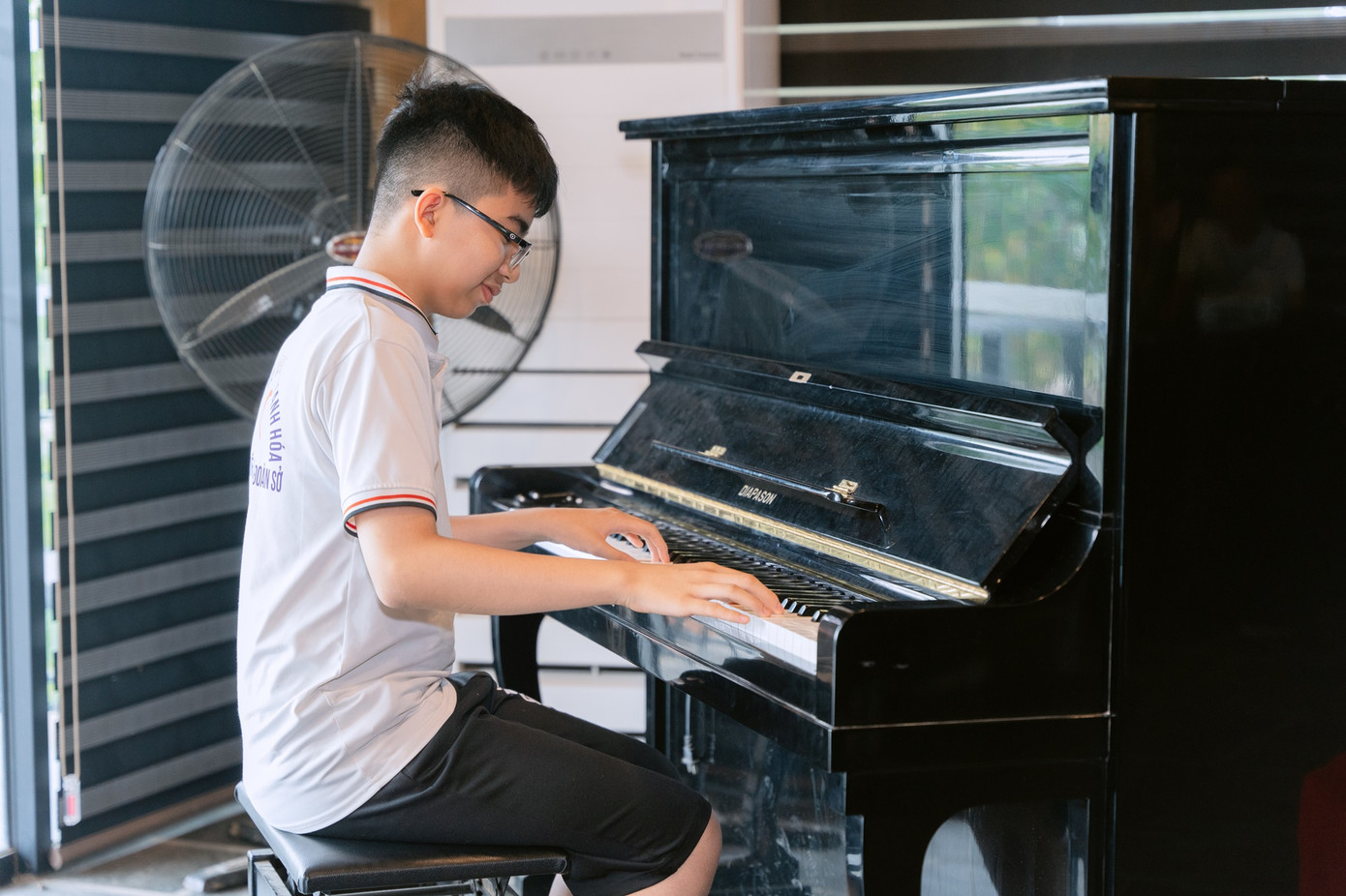 Các em còn được khuyến khích, tạo môi trường thể hiện tài năng của mình.