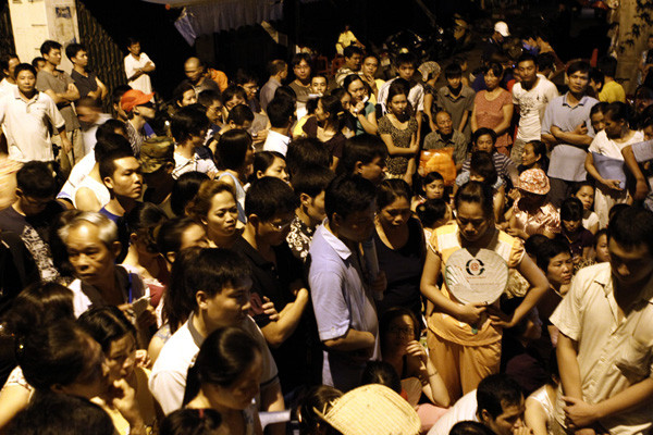 Trong số này có khá nhiều người phải về không vì đã khóa danh sách