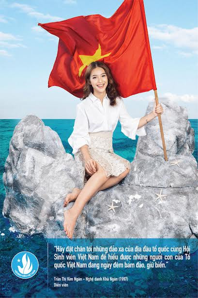 22 gương mặt trẻ nổi tiếng tham gia bộ ảnh về biển đảo Tổ quốc ảnh 11