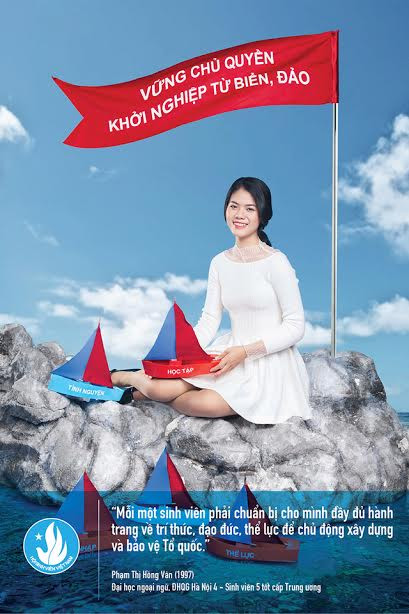 22 gương mặt trẻ nổi tiếng tham gia bộ ảnh về biển đảo Tổ quốc ảnh 12