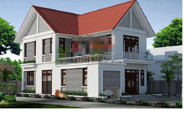 Những mẫu nhà 2 tầng đẹp cho gia đình 3 thế hệ ảnh 3