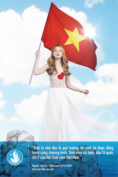 22 gương mặt trẻ nổi tiếng tham gia bộ ảnh về biển đảo Tổ quốc ảnh 3