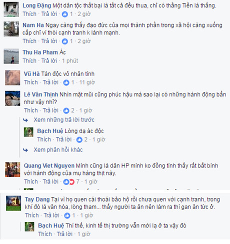 Dân mạng phẫn nộ chuyện người phụ nữ bán thịt lợn giá rẻ bị té phân lên người ảnh 3