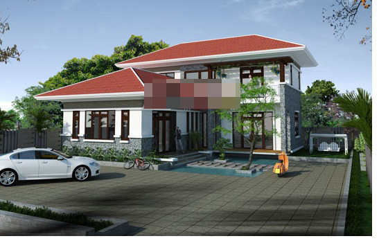 Những mẫu nhà 2 tầng đẹp cho gia đình 3 thế hệ ảnh 6