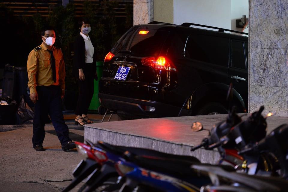 Hiện trường vụ khám xét. Ảnh: N.L Hiện trường vụ khám xét. Ảnh: N.L