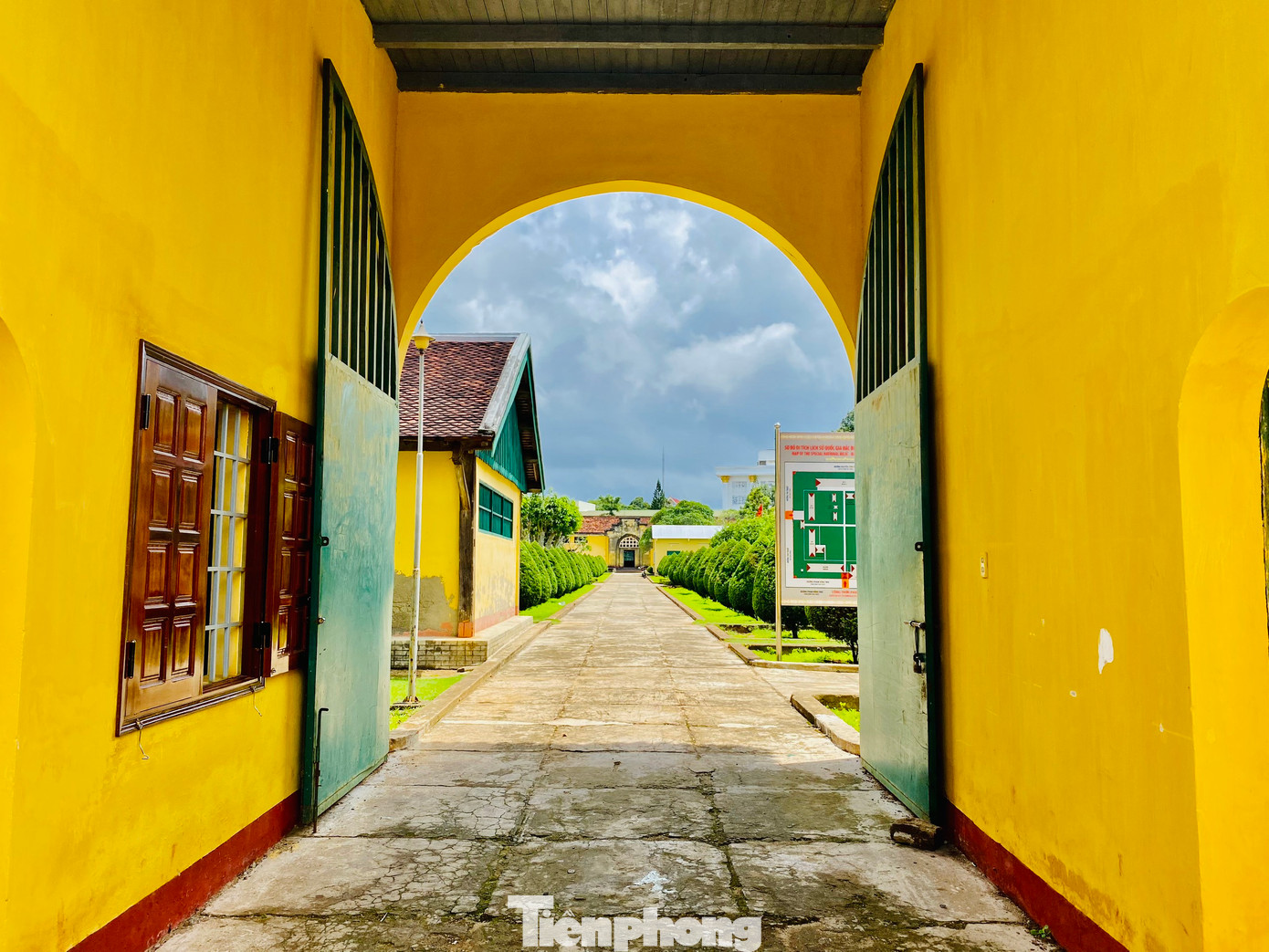 Công trình tọa lạc tại số 18 đường Tán Thuật (phường Tự An, TP Buôn Ma Thuột, Đắk Lắk) ngày nay.