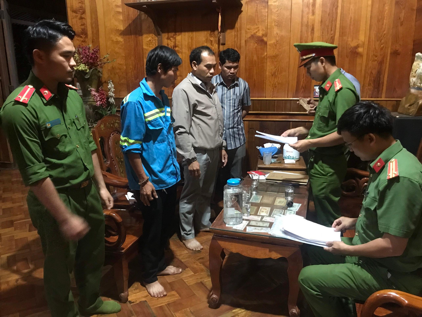 Công an tỉnh Đắk Nông công bố các quyết định tố tụng đối với các đối tượng trong vụ án