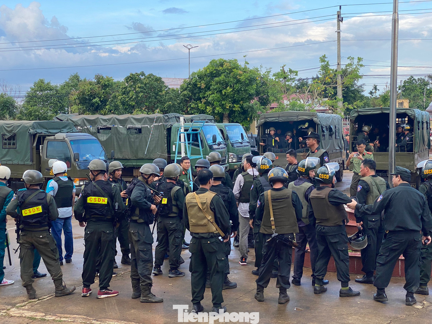 Triển khai lực lượng truy bắt các đối tượng