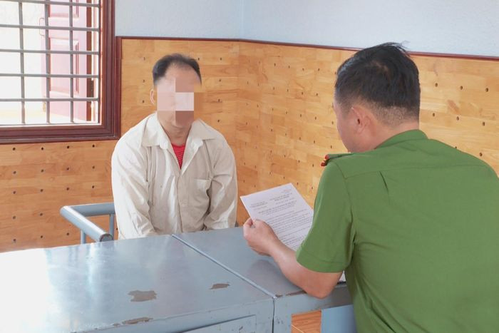 V.T.H. tại cơ quan Công an V.T.H. tại cơ quan Công an