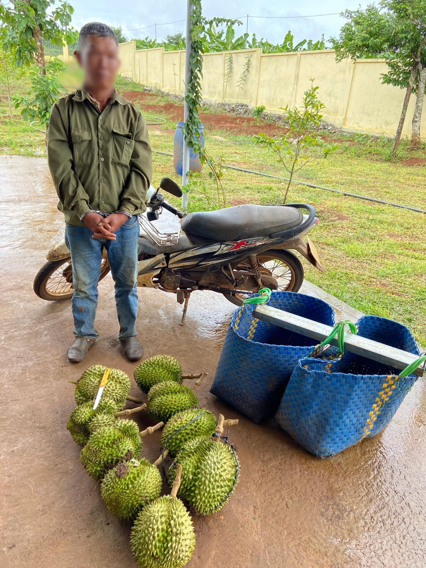 Ông H. tại cơ quan công an