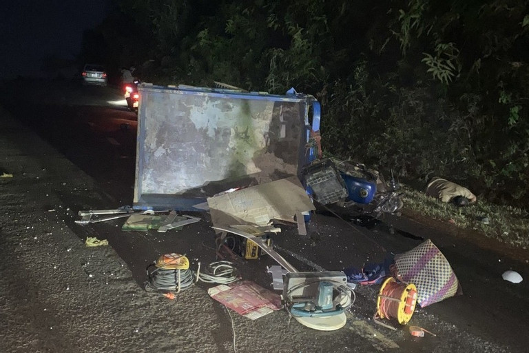 Hiện trường vụ tai nạn Hiện trường vụ tai nạn