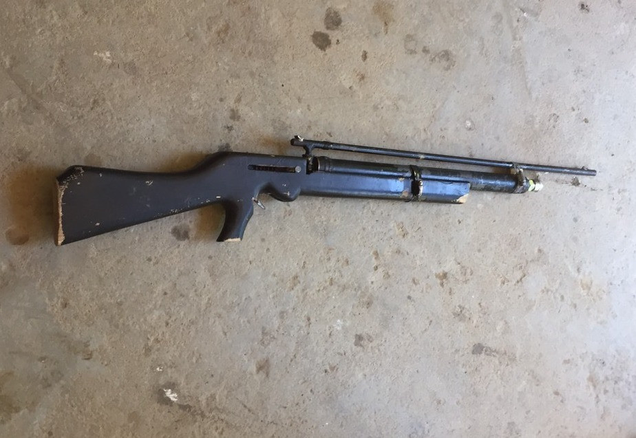 Một khẩu súng kíp tự chế. Ảnh minh họa.