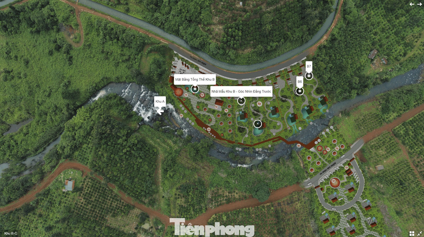 Ảnh bản thiết kế khu B, C của Đắk Xuân Home