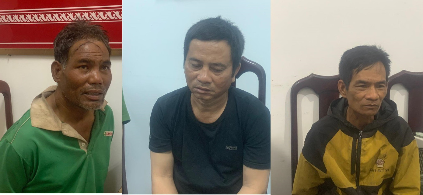 Công an Đắk Lắk bắt 3 đối tượng bị truy nã đặc biệt vào chiều 15/7