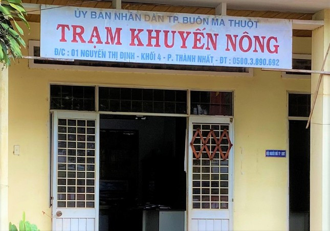 Trụ sở Trạm khuyến nông TP Buôn Ma Thuột