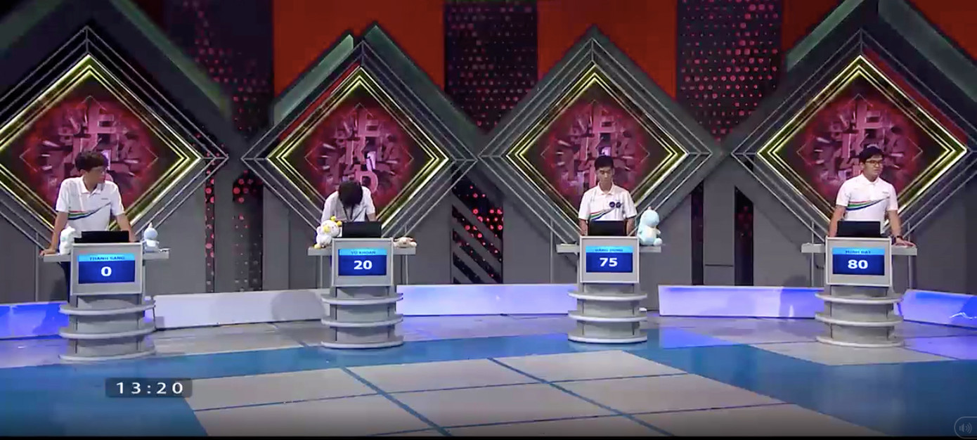 Thanh Sang không giành được điểm nào và xếp cuối đoàn đua sau phần thi Khởi động.