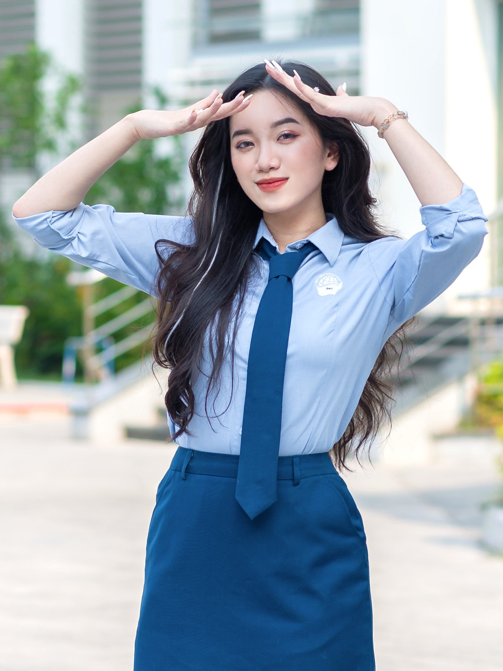 Thí sinh Nguyễn Hoàng Yến (SBD 13) chuyên ngành Truyền thông quốc tế.