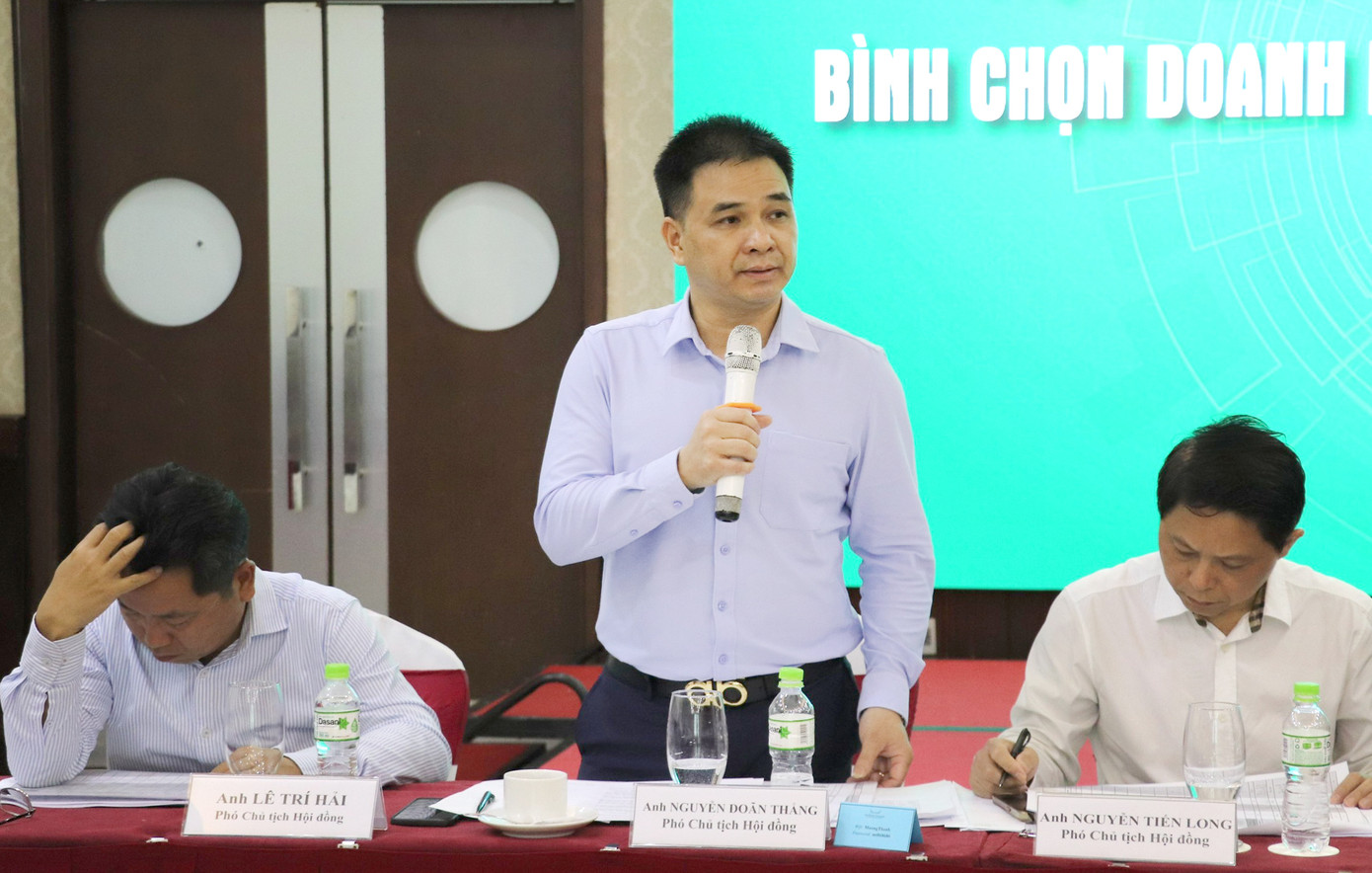 Hội đồng chung tuyển đã xét chọn ra những ứng viên xuất sắc nhất để trao danh hiệu Doanh nhân trẻ khởi nghiệp xuất sắc năm 2023. Ảnh: BTC Hội đồng chung tuyển đã xét chọn ra những ứng viên xuất sắc nhất để trao danh hiệu Doanh nhân trẻ khởi nghiệp xuất sắc năm 2023. Ảnh: BTC