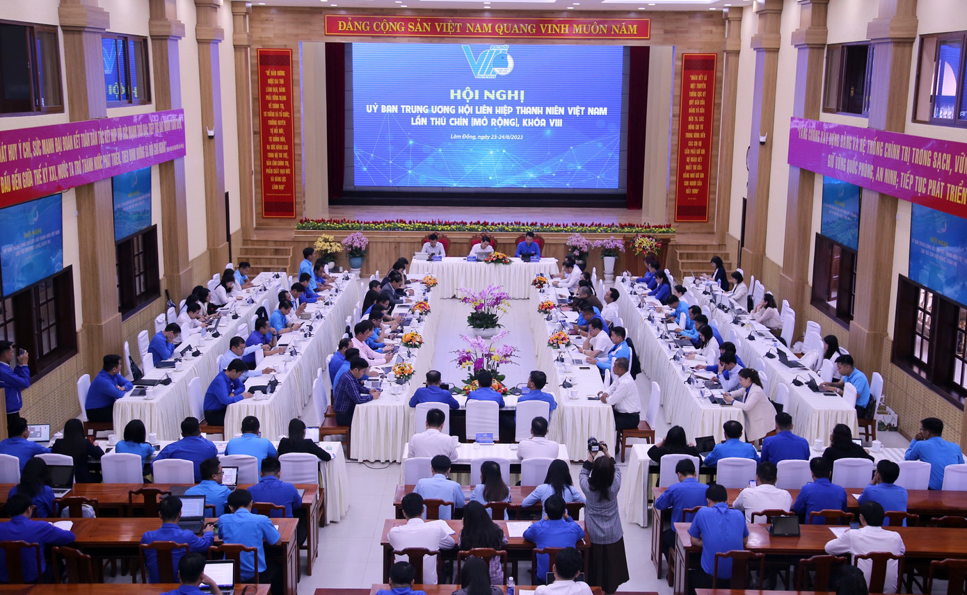 Quang cảnh Hội nghị Ủy ban T.Ư Hội LHTN Việt Nam lần thứ 9 (mở rộng). Ảnh: BTC Quang cảnh Hội nghị Ủy ban T.Ư Hội LHTN Việt Nam lần thứ 9 (mở rộng). Ảnh: BTC