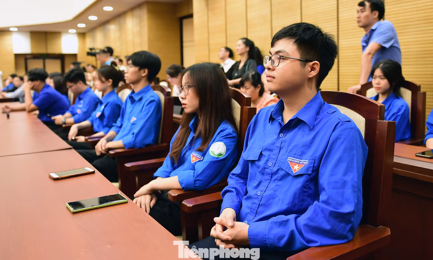 Hơn 150 đoàn viên, thanh niên thuộc nhiều khối đối tượng tham dự hội nghị. Ảnh: Xuân Tùng