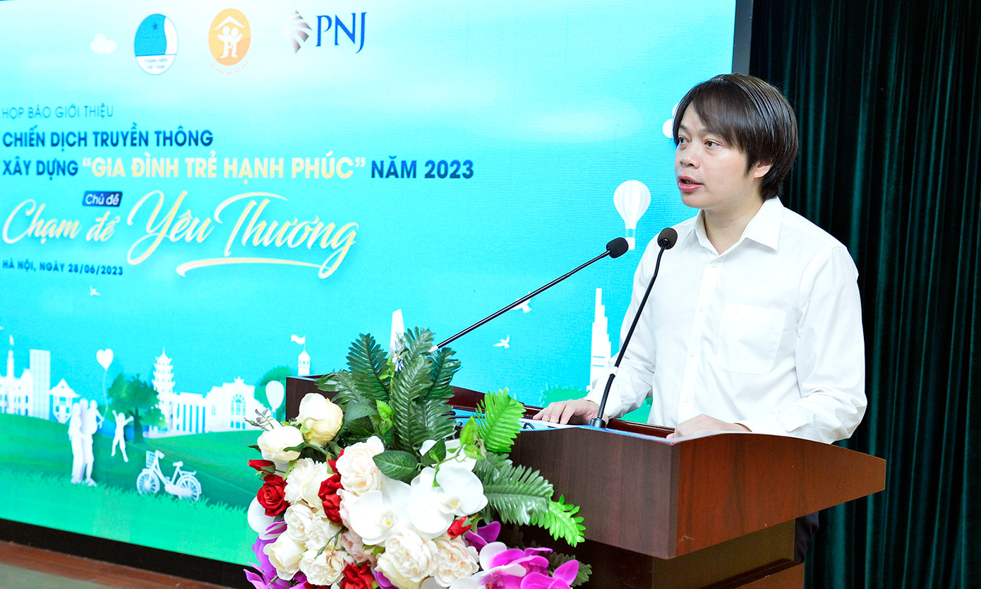 Anh Nguyễn Hữu Tú phát biểu tại chương trình. Ảnh: Lâm Đăng Hải Anh Nguyễn Hữu Tú phát biểu tại chương trình. Ảnh: Lâm Đăng Hải