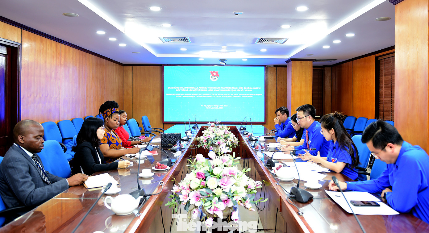 Quang cảnh buổi tiếp. Ảnh: Xuân Tùng Quang cảnh buổi tiếp. Ảnh: Xuân Tùng