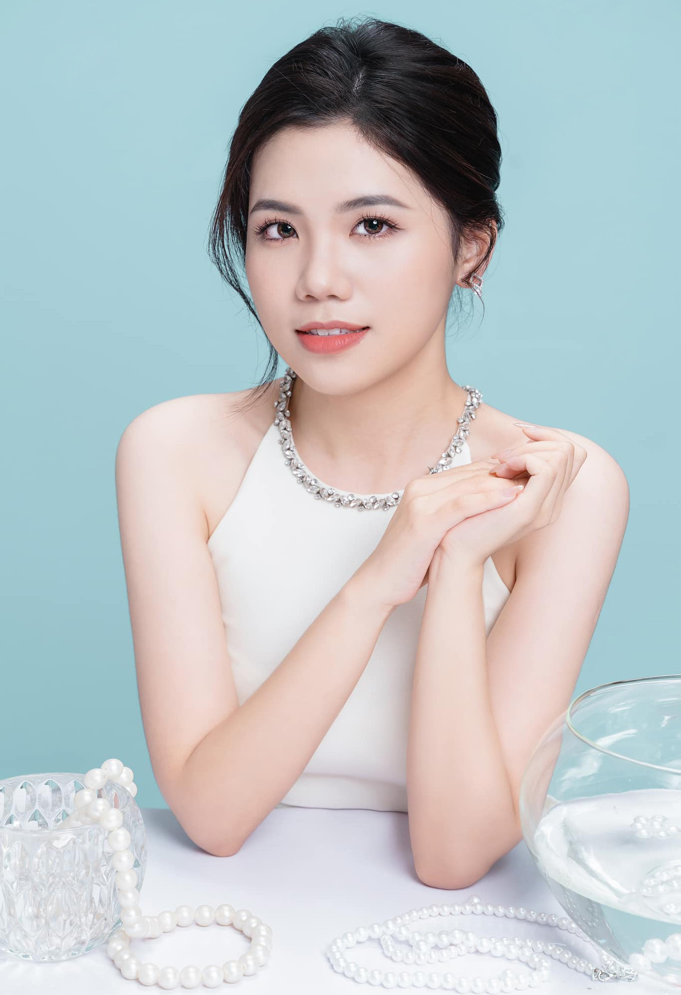 Thí sinh Nguyễn Hà An (SBD 14) chuyên ngành Truyền thông quốc tế.