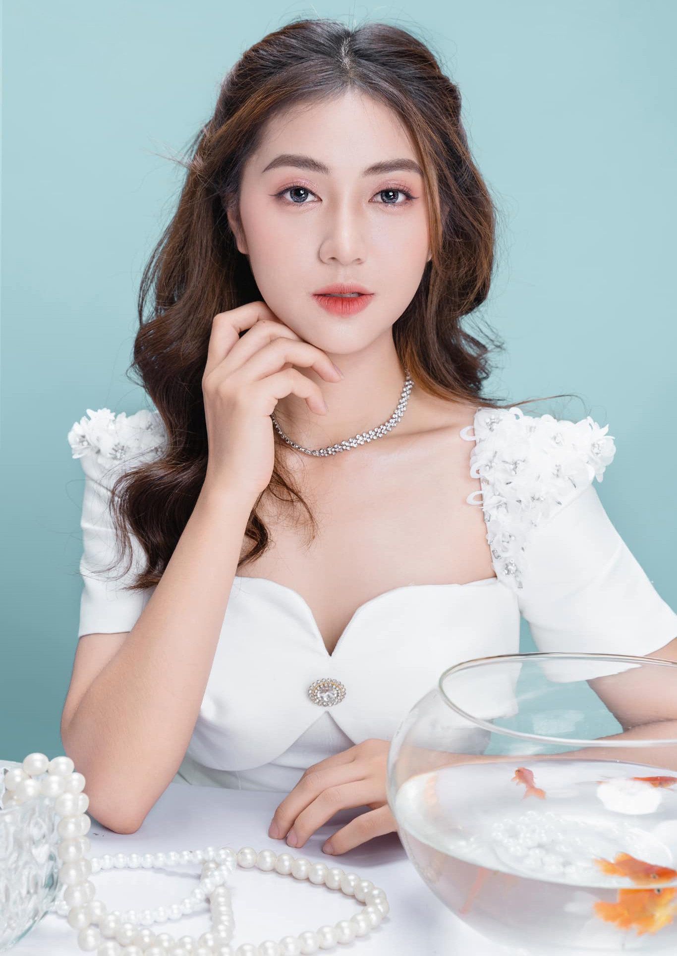 Thí sinh Cao Thị Diễm Quỳnh (SBD 08) chuyên ngành Ngôn ngữ Anh.