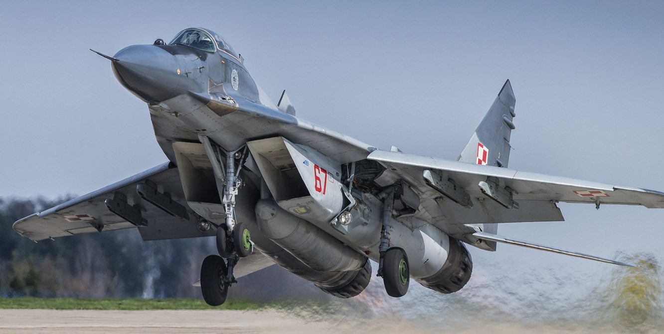 Máy bay MiG-29 của Không quân Ba Lan. Ảnh: Polish Radio.