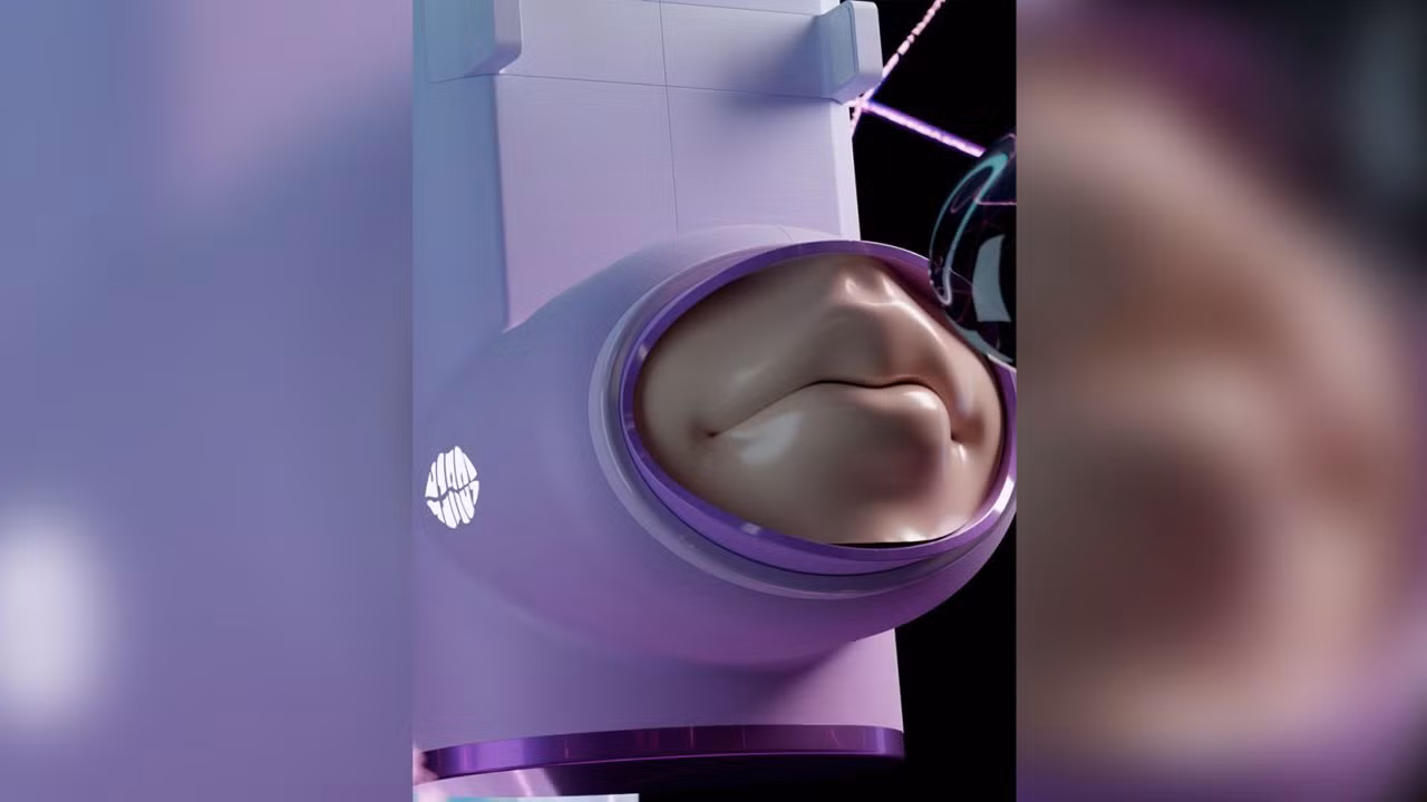 Người dùng cũng có thể tải những nụ hôn của mình lên ứng dụng để người khác tải xuống và trải nghiệm. Ảnh: Taobao.