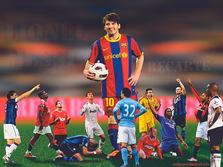 Messi vượt trội so với các cầu thủ (ảnh minh họa)