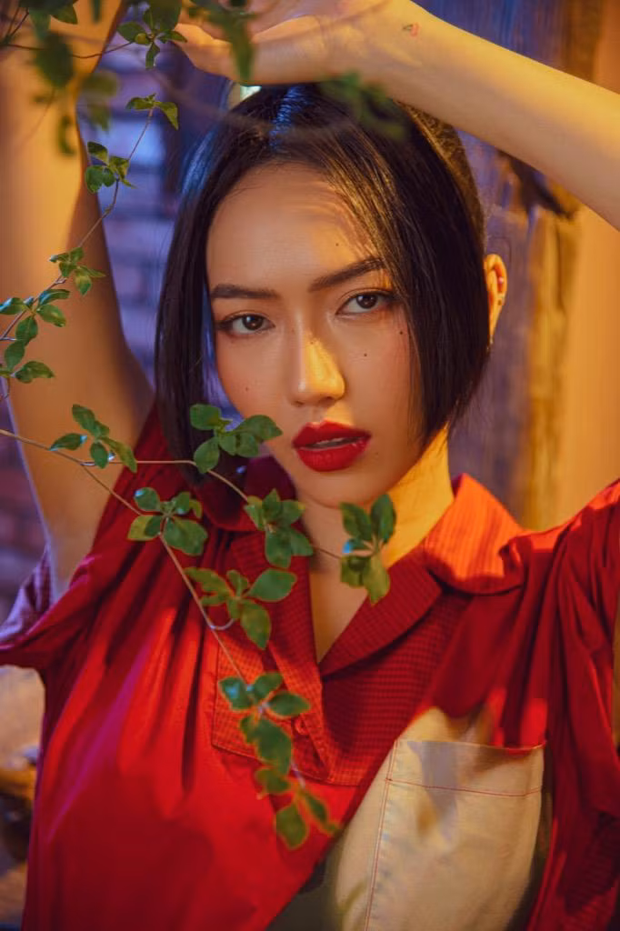 Diệu Nhi thử sức với "Hime cut" - kiểu tóc của những công chúa Nhật Bản thời xưa.
