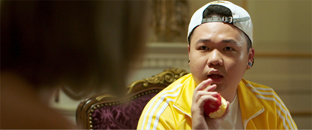 Nhân vật hacker Trứng Ngỗng do Hoàng Khôi thủ vai Nhân vật hacker Trứng Ngỗng do Hoàng Khôi thủ vai